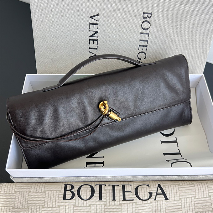 bottega veneta andiamo long leather clutch bag #843797